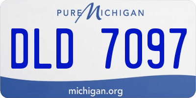 MI license plate DLD7097