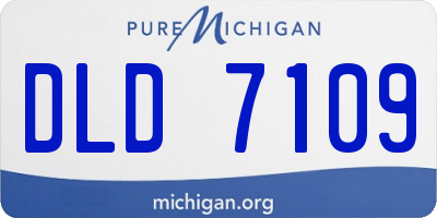 MI license plate DLD7109