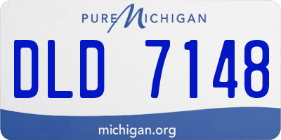 MI license plate DLD7148