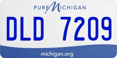 MI license plate DLD7209