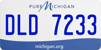 MI license plate DLD7233