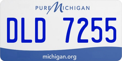 MI license plate DLD7255
