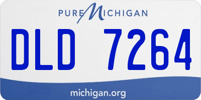 MI license plate DLD7264