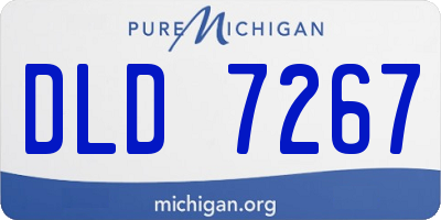 MI license plate DLD7267