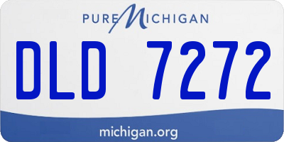 MI license plate DLD7272