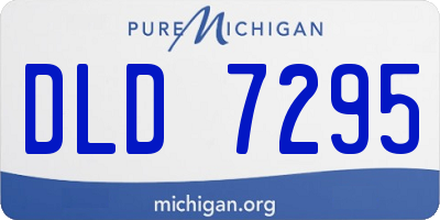 MI license plate DLD7295