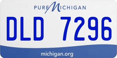 MI license plate DLD7296