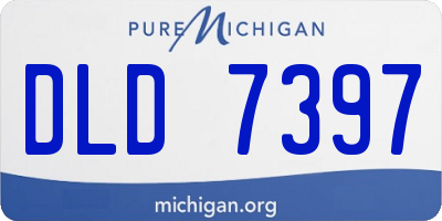 MI license plate DLD7397