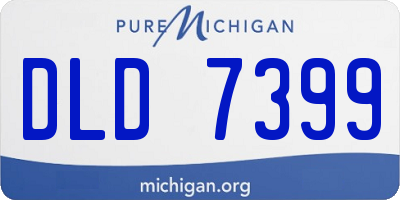 MI license plate DLD7399
