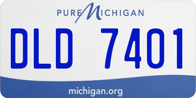 MI license plate DLD7401