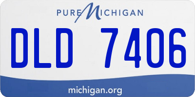 MI license plate DLD7406