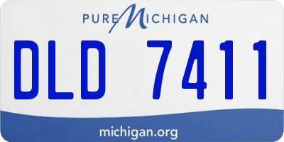 MI license plate DLD7411