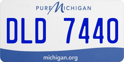 MI license plate DLD7440