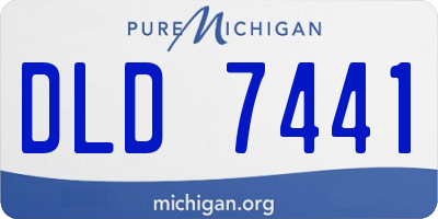 MI license plate DLD7441