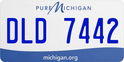 MI license plate DLD7442