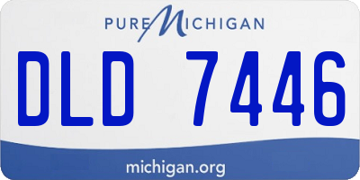 MI license plate DLD7446