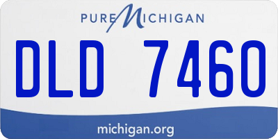 MI license plate DLD7460