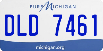 MI license plate DLD7461