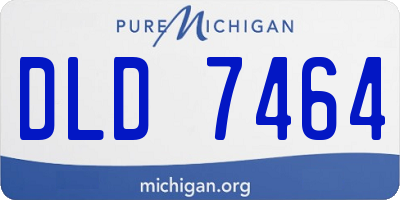 MI license plate DLD7464