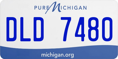 MI license plate DLD7480