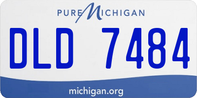 MI license plate DLD7484
