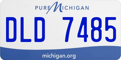 MI license plate DLD7485