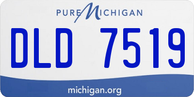 MI license plate DLD7519