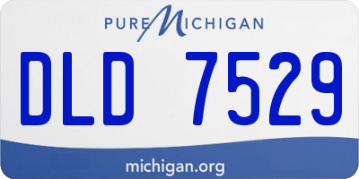 MI license plate DLD7529