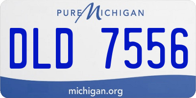 MI license plate DLD7556