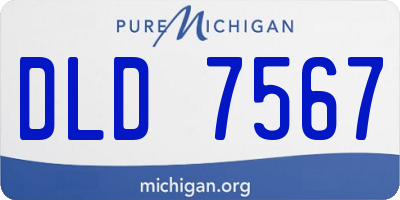 MI license plate DLD7567