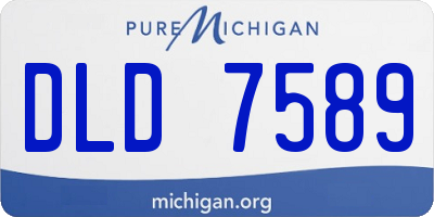 MI license plate DLD7589