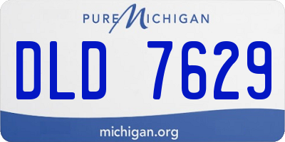 MI license plate DLD7629