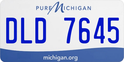 MI license plate DLD7645