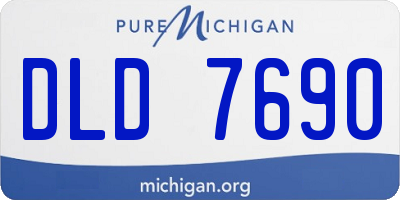 MI license plate DLD7690