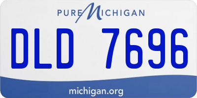 MI license plate DLD7696
