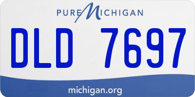 MI license plate DLD7697