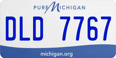 MI license plate DLD7767