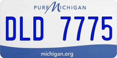 MI license plate DLD7775