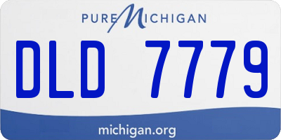 MI license plate DLD7779