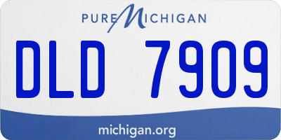 MI license plate DLD7909