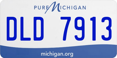 MI license plate DLD7913