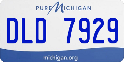 MI license plate DLD7929