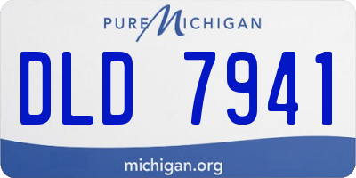 MI license plate DLD7941