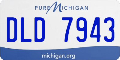MI license plate DLD7943
