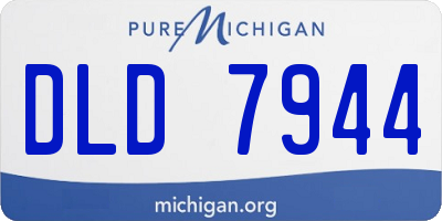 MI license plate DLD7944