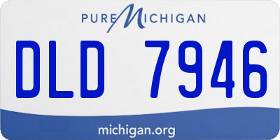 MI license plate DLD7946