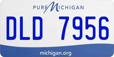 MI license plate DLD7956