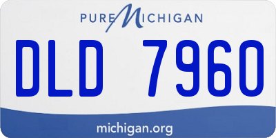 MI license plate DLD7960