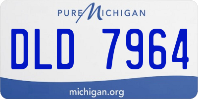 MI license plate DLD7964
