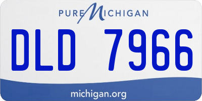 MI license plate DLD7966